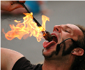 fire eating